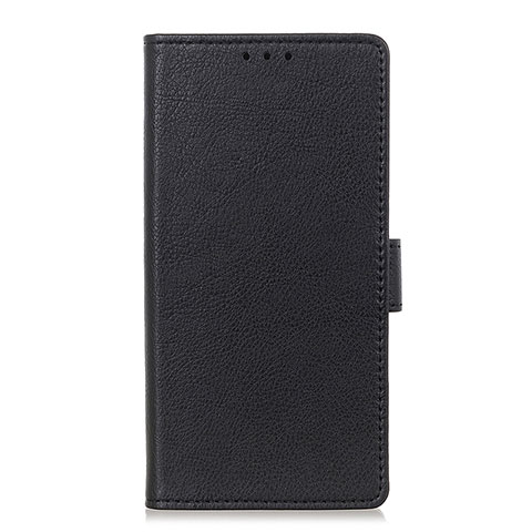 Custodia Portafoglio In Pelle Cover con Supporto L06 per Oppo A31 Nero