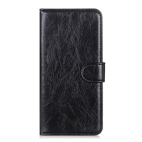 Custodia Portafoglio In Pelle Cover con Supporto L06 per Xiaomi Redmi 9 Prime India Nero