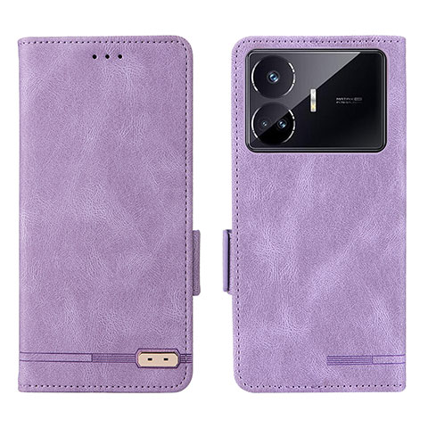 Custodia Portafoglio In Pelle Cover con Supporto L06Z per Realme GT Neo5 SE 5G Viola