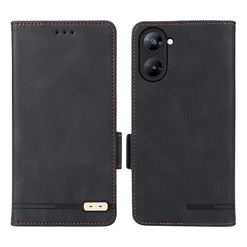 Custodia Portafoglio In Pelle Cover con Supporto L06Z per Realme V20 5G Nero