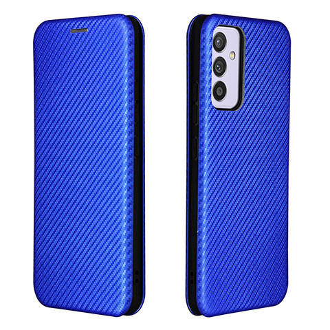 Custodia Portafoglio In Pelle Cover con Supporto L06Z per Samsung Galaxy A05s Blu