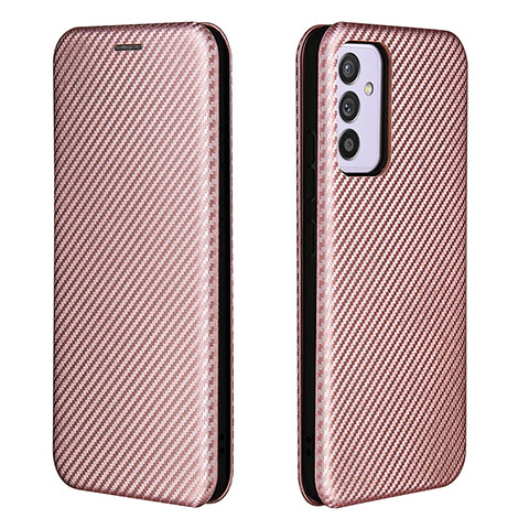 Custodia Portafoglio In Pelle Cover con Supporto L06Z per Samsung Galaxy A05s Oro Rosa