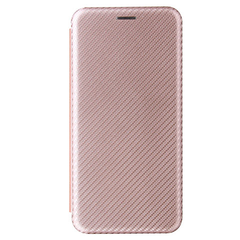 Custodia Portafoglio In Pelle Cover con Supporto L06Z per Samsung Galaxy A41 SC-41A Oro Rosa