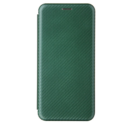 Custodia Portafoglio In Pelle Cover con Supporto L06Z per Samsung Galaxy A41 SC-41A Verde