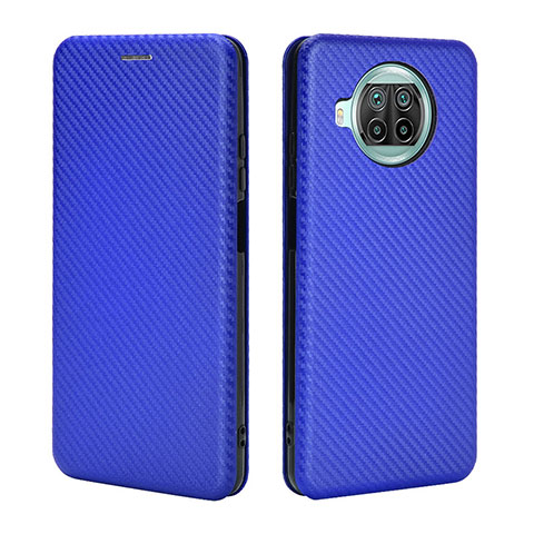 Custodia Portafoglio In Pelle Cover con Supporto L06Z per Xiaomi Mi 10i 5G Blu