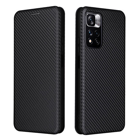 Custodia Portafoglio In Pelle Cover con Supporto L06Z per Xiaomi Mi 11i 5G (2022) Nero