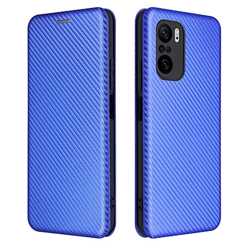 Custodia Portafoglio In Pelle Cover con Supporto L06Z per Xiaomi Mi 11i 5G Blu