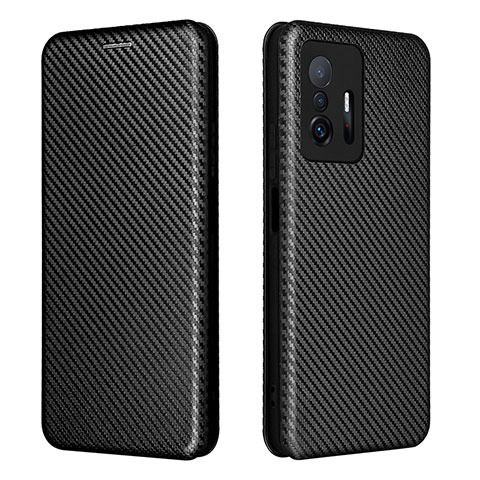 Custodia Portafoglio In Pelle Cover con Supporto L06Z per Xiaomi Mi 11T Pro 5G Nero