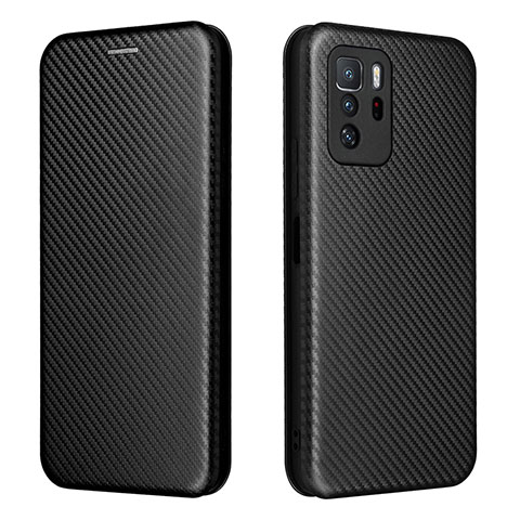 Custodia Portafoglio In Pelle Cover con Supporto L06Z per Xiaomi Poco X3 GT 5G Nero