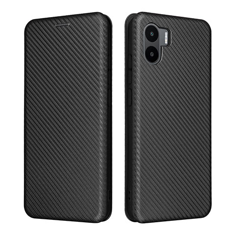 Custodia Portafoglio In Pelle Cover con Supporto L06Z per Xiaomi Redmi A1 Nero