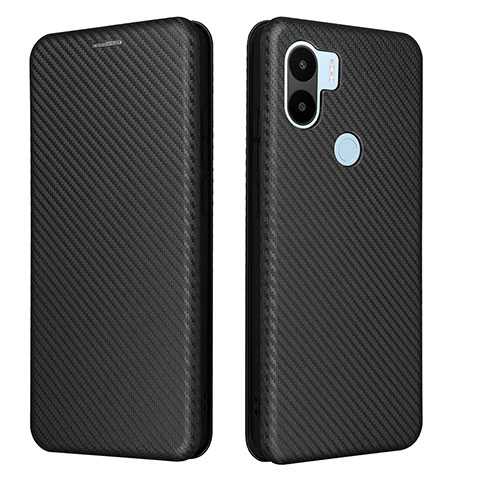 Custodia Portafoglio In Pelle Cover con Supporto L06Z per Xiaomi Redmi A1 Plus Nero