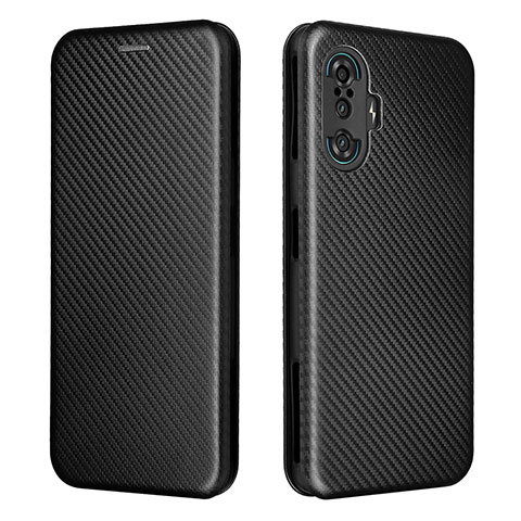 Custodia Portafoglio In Pelle Cover con Supporto L06Z per Xiaomi Redmi K40 Gaming 5G Nero