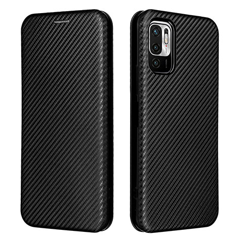 Custodia Portafoglio In Pelle Cover con Supporto L06Z per Xiaomi Redmi Note 10 JE 5G Nero