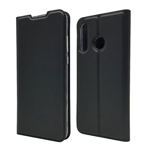 Custodia Portafoglio In Pelle Cover con Supporto L07 per Huawei Nova 4e Nero