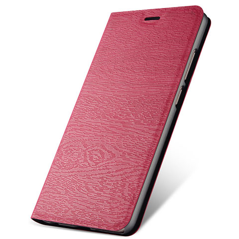 Custodia Portafoglio In Pelle Cover con Supporto L07 per Oppo A11X Rosso