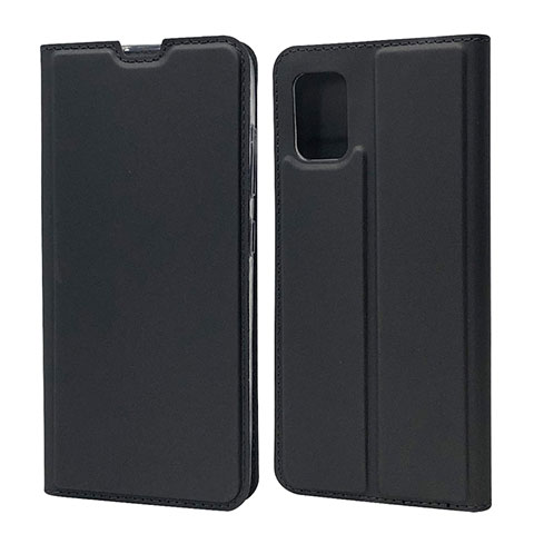 Custodia Portafoglio In Pelle Cover con Supporto L07 per Samsung Galaxy A71 4G A715 Nero