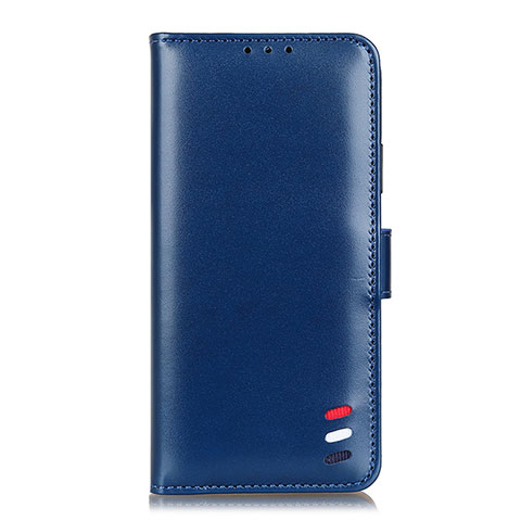 Custodia Portafoglio In Pelle Cover con Supporto L07 per Xiaomi Mi 10 Lite Blu