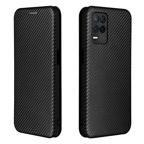 Custodia Portafoglio In Pelle Cover con Supporto L07Z per Realme 8 5G Nero