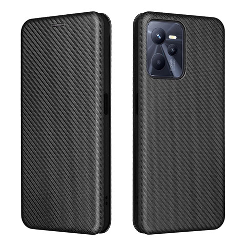 Custodia Portafoglio In Pelle Cover con Supporto L07Z per Realme C35 Nero