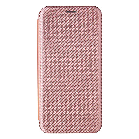 Custodia Portafoglio In Pelle Cover con Supporto L07Z per Samsung Galaxy A24 4G Oro Rosa