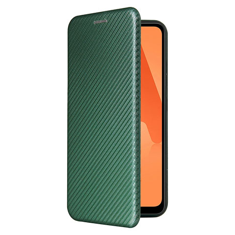 Custodia Portafoglio In Pelle Cover con Supporto L07Z per Samsung Galaxy A32 4G Verde