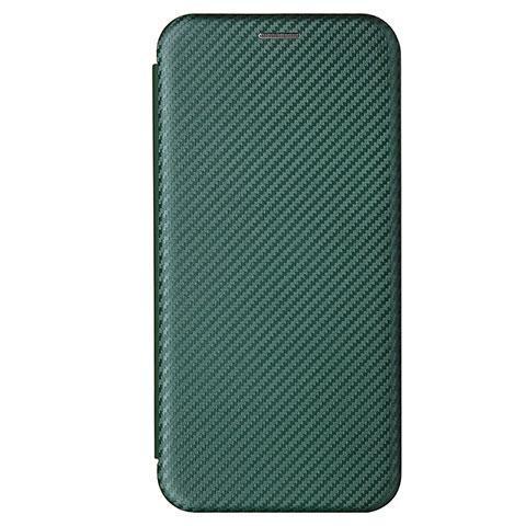 Custodia Portafoglio In Pelle Cover con Supporto L07Z per Samsung Galaxy A52 4G Verde