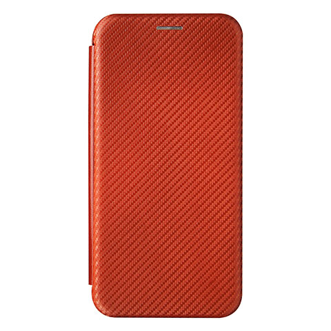 Custodia Portafoglio In Pelle Cover con Supporto L07Z per Samsung Galaxy Quantum2 5G Marrone