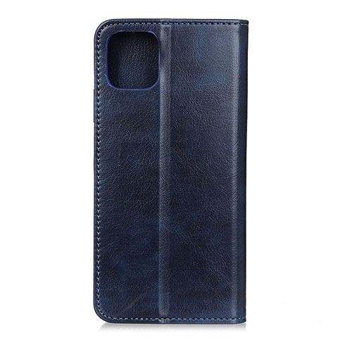 Custodia Portafoglio In Pelle Cover con Supporto L08 per Huawei Honor 30S Blu