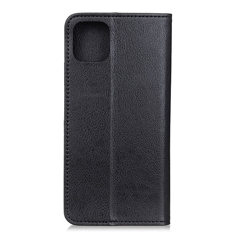 Custodia Portafoglio In Pelle Cover con Supporto L08 per Huawei Honor 30S Nero