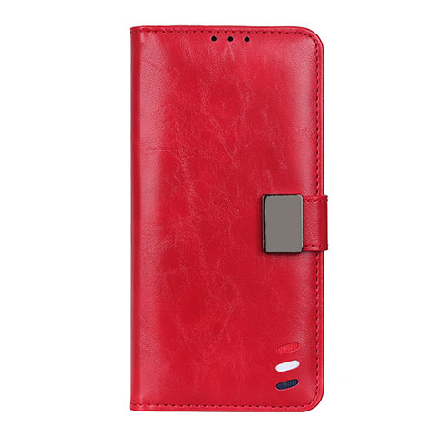 Custodia Portafoglio In Pelle Cover con Supporto L08 per Realme V15 5G Rosso