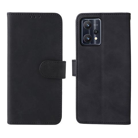 Custodia Portafoglio In Pelle Cover con Supporto L08Z per Realme 9 Pro 5G Nero