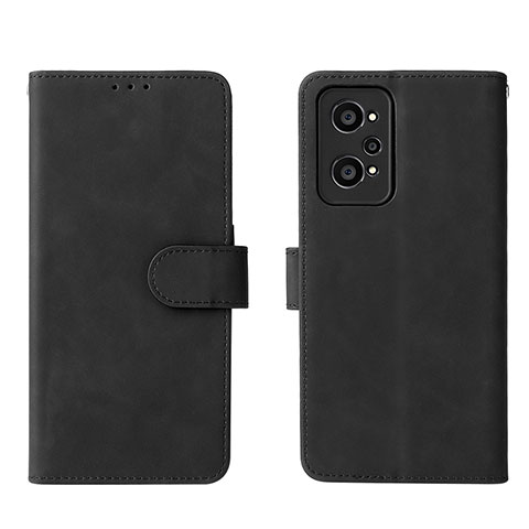 Custodia Portafoglio In Pelle Cover con Supporto L08Z per Realme GT2 5G Nero