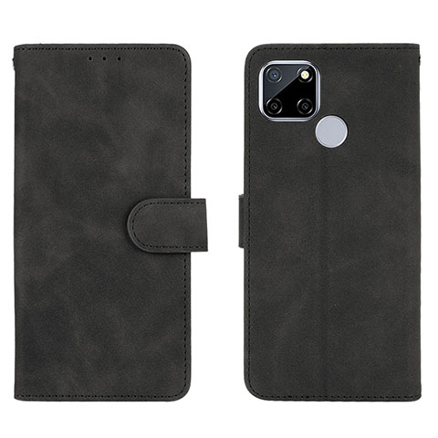 Custodia Portafoglio In Pelle Cover con Supporto L08Z per Realme Narzo 20 Nero