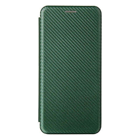 Custodia Portafoglio In Pelle Cover con Supporto L08Z per Samsung Galaxy A12 5G Verde