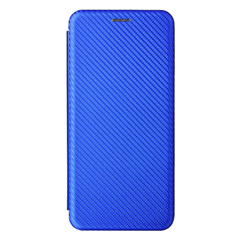 Custodia Portafoglio In Pelle Cover con Supporto L08Z per Samsung Galaxy A12 Nacho Blu