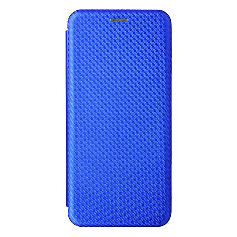 Custodia Portafoglio In Pelle Cover con Supporto L08Z per Samsung Galaxy F12 Blu
