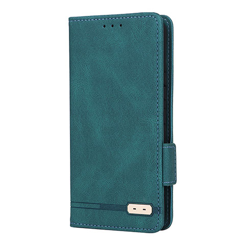 Custodia Portafoglio In Pelle Cover con Supporto L08Z per Samsung Galaxy S22 Plus 5G Verde