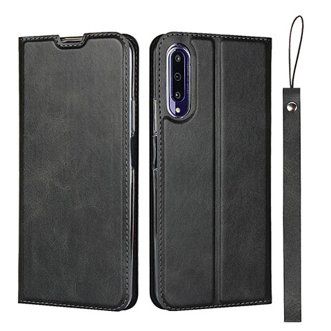 Custodia Portafoglio In Pelle Cover con Supporto L09 per Huawei P Smart Pro (2019) Nero