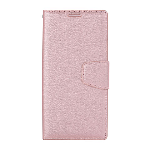 Custodia Portafoglio In Pelle Cover con Supporto L09 per Huawei P20 Pro Oro Rosa