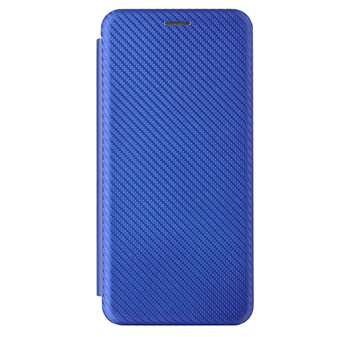 Custodia Portafoglio In Pelle Cover con Supporto L09Z per Samsung Galaxy A02s Blu