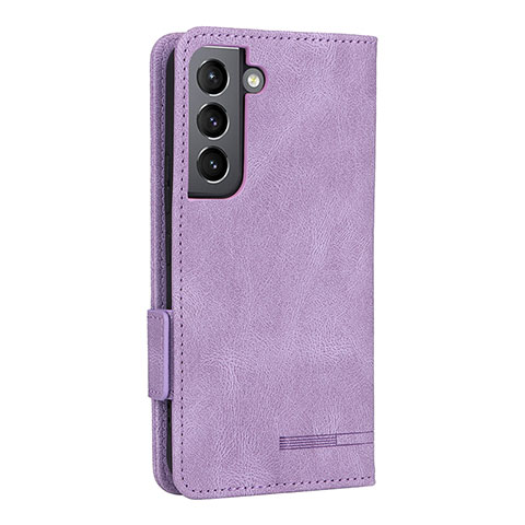 Custodia Portafoglio In Pelle Cover con Supporto L09Z per Samsung Galaxy S23 5G Viola