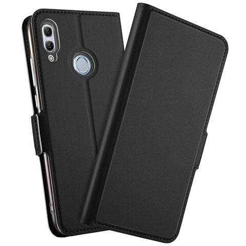 Custodia Portafoglio In Pelle Cover con Supporto L10 per Huawei Honor 10 Lite Nero