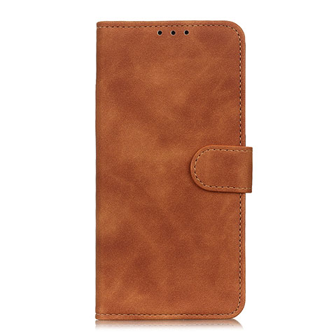 Custodia Portafoglio In Pelle Cover con Supporto L10 per Oppo A33 Marrone