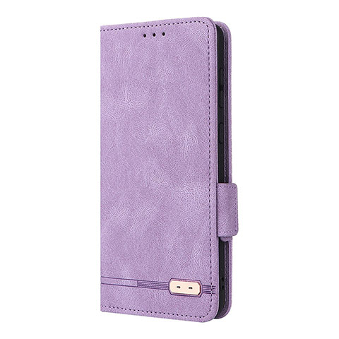 Custodia Portafoglio In Pelle Cover con Supporto L10Z per Samsung Galaxy A73 5G Viola