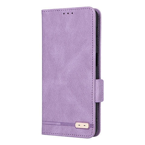 Custodia Portafoglio In Pelle Cover con Supporto L10Z per Samsung Galaxy M32 5G Viola