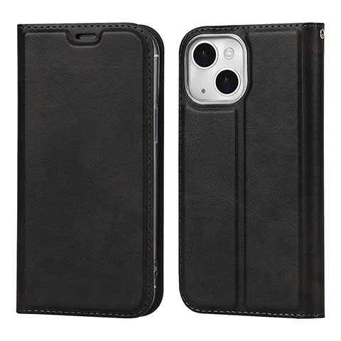 Custodia Portafoglio In Pelle Cover con Supporto L11 per Apple iPhone 13 Nero