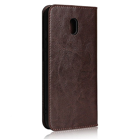 Custodia Portafoglio In Pelle Cover con Supporto L11 per Xiaomi Redmi 8A Marrone