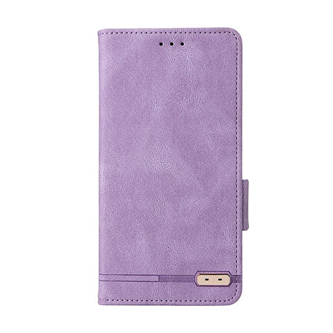 Custodia Portafoglio In Pelle Cover con Supporto L11Z per Samsung Galaxy A22 5G Viola