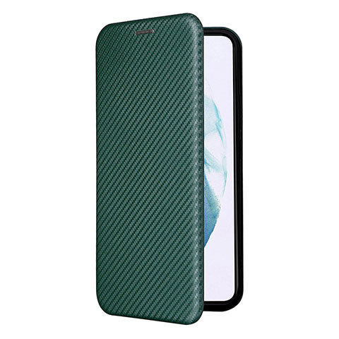 Custodia Portafoglio In Pelle Cover con Supporto L12Z per Samsung Galaxy S23 Plus 5G Verde