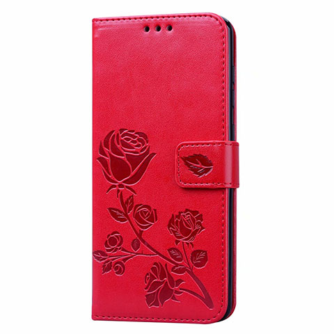 Custodia Portafoglio In Pelle Cover con Supporto L17 per Samsung Galaxy A31 Rosso